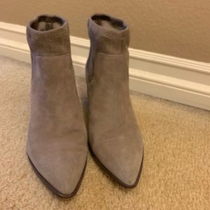 Sole Society Booties Size 5 Grey